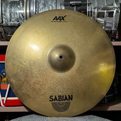 Sabian 21" Raw Bell Dry Ride Ride Cymbal image 1