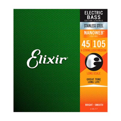 14677 Nanoweb 45/105 Bass Medium Elixir image 7