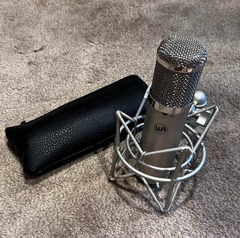 Warm Audio WA-47jr Large Diaphragm Multipattern FET Condenser Microphone 2018 - Present - Nickel image 1