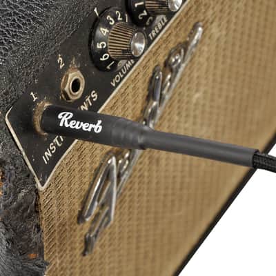 Reverb 10-foot 1/4" Guitar Cable Black image 4