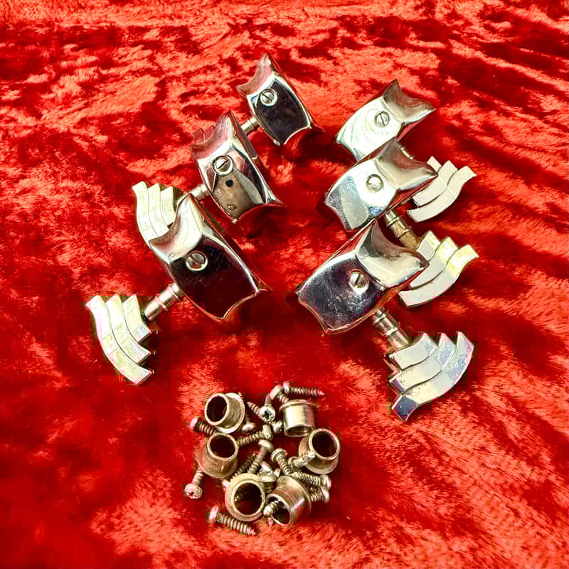 1970 Hagstrom Van Ghent guitar tuners Chrome