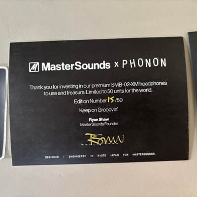 MASTERSOUNDS X PHONON SMB-02G-XM 2025 Headphones image 2
