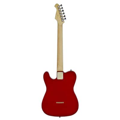 Aria Pro II Electric Guitar Candy Apple Red, Maple Fingerboard image 2