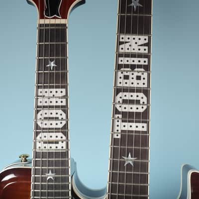 TNM BD Special Double Neck Electric Guitar with Original Case image 7