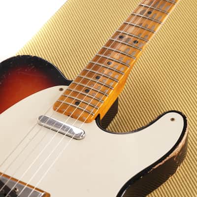 Fender Custom Shop 1955 Telecaster Masterbuilt Andy Hicks Heavy Relic 2-Tone Sunburst image 12