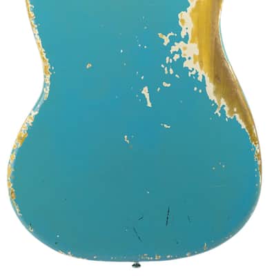 1966 Fender Mustang Daphne Blue #133078 image 4