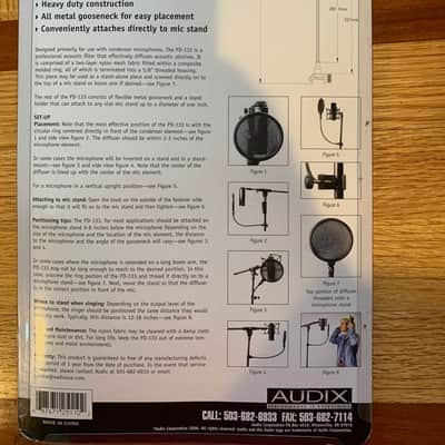 Audix PD-133 Pop Filter / Pop Diffuser - 3-PACK image 2
