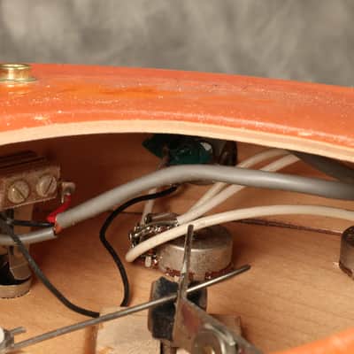 1964 Gretsch Chet Atkins 6120 Nashville Western Orange with HANG TAG image 25