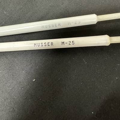 Vintage Musser M-25 Rubber Mallets, 1970s, 2-Step Handles, Pair - EXCELLENT #3 image 2