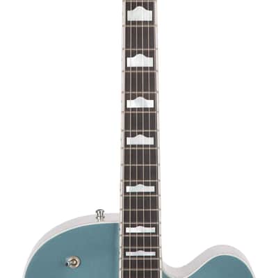 2022 Gretsch G6136T-140 PRO 140th Falcon Hollowbody Gtrw/Bigsby, 2-Tone Stone/Pure Platinum, JT2212XXXX image 6