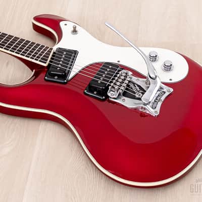 2007 Mosrite USA Ventures Model American Standard Mark I 1963 Sidejack w/ Case & Tags image 10