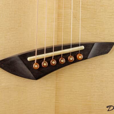 2007 Bashkin OM Placencia, Indian Ebony/Italian Spruce image 10
