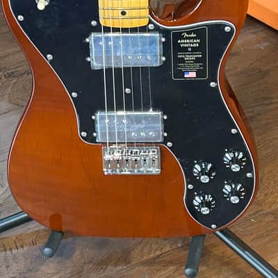Fender American Vintage II '75 Telecaster Deluxe Mocha #V11287 7 lbs 15.1 oz image 7