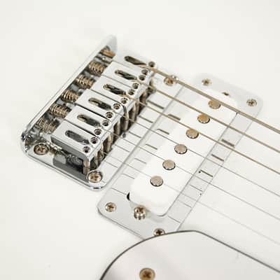 Phantom Guitar Works Brian Jones Teardrop Solid Body White 2000s owned by Mike Wanchic image 8
