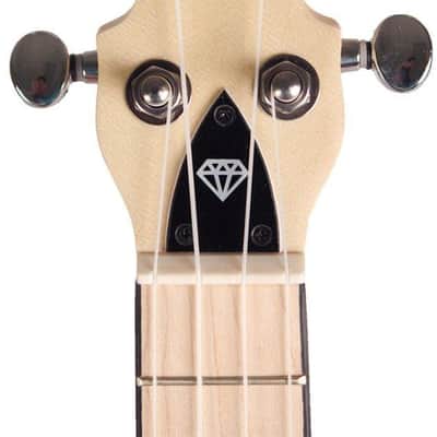 Gold Tone Little Gem Diamond Clear Concert Banjolele Banjo Ukulele  with Gig Bag image 3