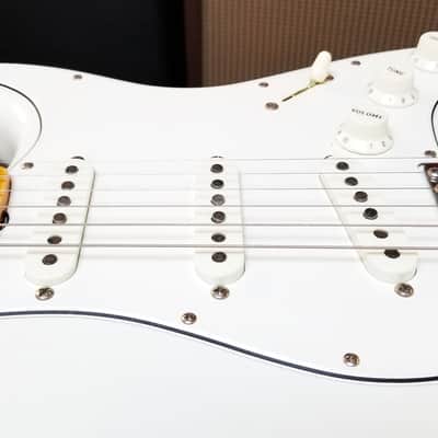 used 2018 Fender Custom Shop Jimi Hendrix Voodoo Child Strat Journeyman Relic in Olympic White, Excellent Condition with OHSC & Paperwork! stratocaster image 17