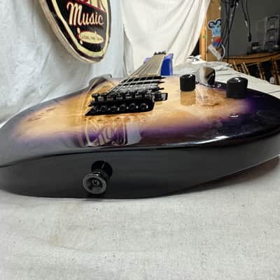 Charvel Pro-Mod DK24 HSS FR M Poplar Guitar with Soft Case 2021 - Purple Sunset / Maple neck image 20