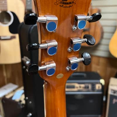 Washburn AG70CE Apprentice Series Acoustic Electric Guitar 2022 - Natural Gloss w/hard case. New! image 13