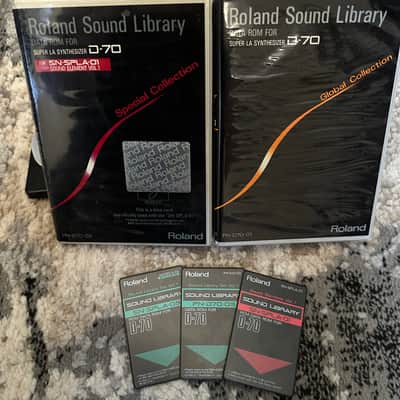 Roland PN‑SPLA / SN‑SPLA Series PCM Expansion Cards – D-70 Sound Library