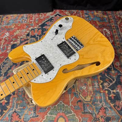1972 Fender Thinline Reissue Model TN72 Ash Natural MIJ *6.58 lbs*- 2015 image 8