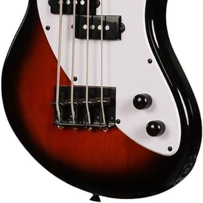 Kala 4-String Electric UBass Ukulele, Right-Handed - Tobacco Burst (SB-TB-FS) image 3