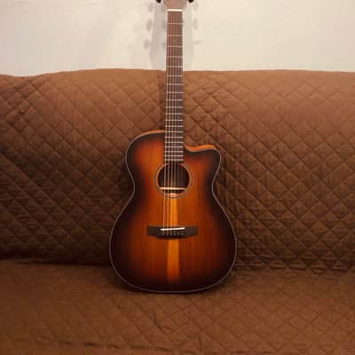 Cort COREOCOPLB Venetian Cutaway Solid Blackwood Top 6-String Acoustic-Electric Guitar w/Deluxe Case image 2
