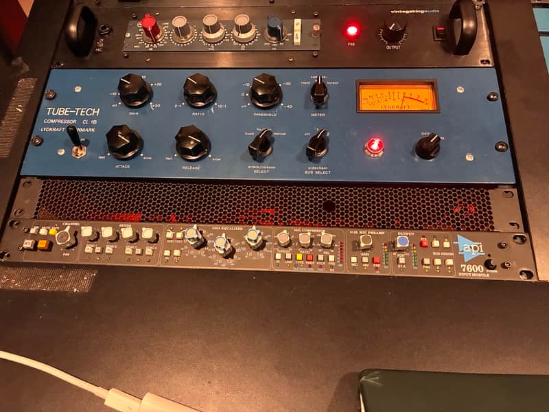 Immagine API 7600 Input Module Mic Pre / EQ / Compressor 2000s - Black - 1