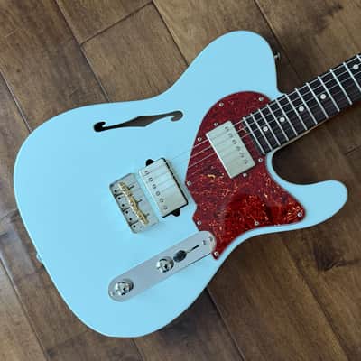 Suhr ALT T Electric Guitar HH Sonic Blue Rosewood Neck 92621 image 2