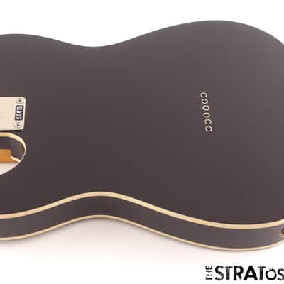 Fender FSR Squier Custom Telecaster BODY & NECK Tele Double Bound Black image 7
