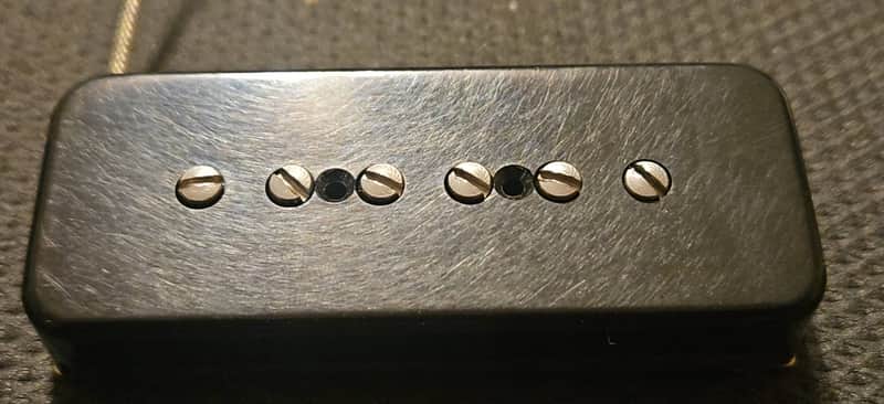 Seymour Duncan Antiquity P90 Bridge Pickup Aged Black Vintage Soapbar