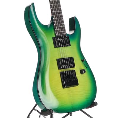 BC Rich Andy James Signature Assassin 6, Trans Green, Plays Great (Q9) (60338) image 3