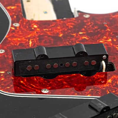 1964 Fender J Bass Pre-CBS Loaded Body with Pickups – Black Vintage Bass Guitar image 14