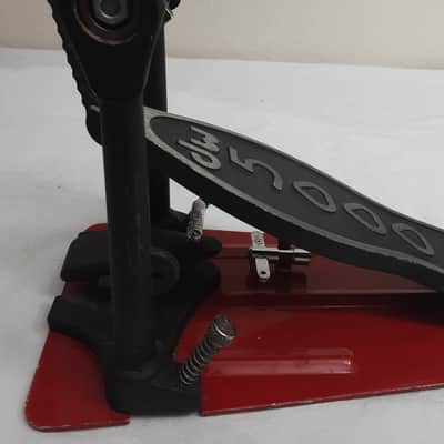 Drum Workshop D W 5000 Foot Pedal Circa 2000 - Black and Red image 7