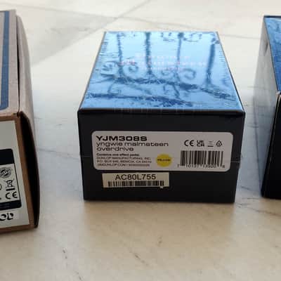 The complete YJM Package: DOD, Fender & MXR Yngwie Malmsteen Overdrives
