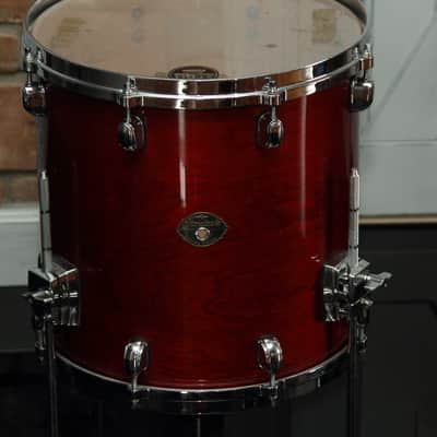 RARE Tama Starclassic Performer Birch 14"x14 Floor tom  - Royal Walnut image 2