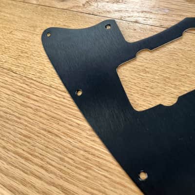 Tone-Guard Jazzmaster Pickguard (No Rhythm Circuit) - Black Anodized Aluminum image 2
