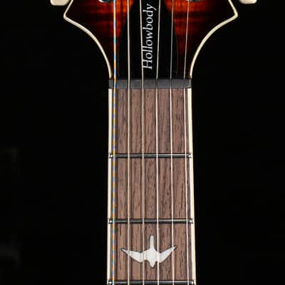 PRS SE Hollowbody I Piezo Orange Tiger Smokeburst (492) image 6