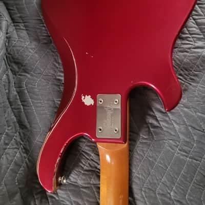Gibson Victory Standard Bass 1981 - Candy Apple Red with OHSC image 5