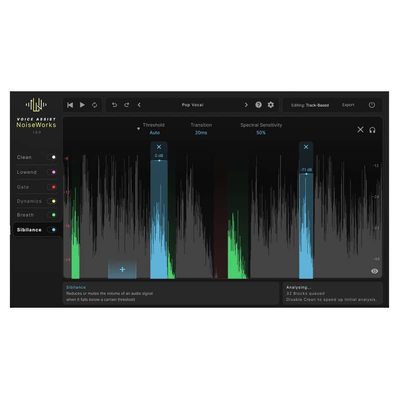 NoiseWorks VoiceAssist Advanced Vocal and Dialogue Cleanup (Activation Card) image 1