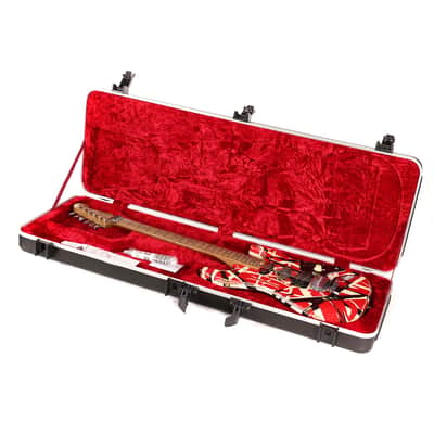 EVH Striped Series Frankie Red/White/Black Relic 2021 image 14