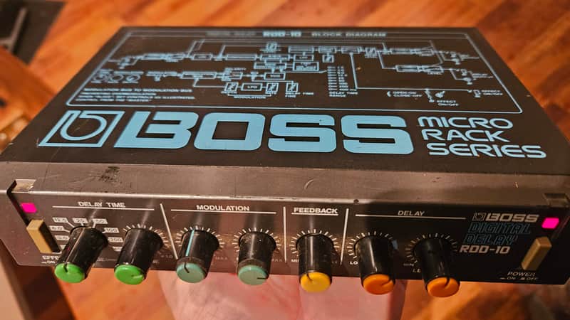 Boss RDD-10 Micro Rack Series Digital Delay | Reverb UK
