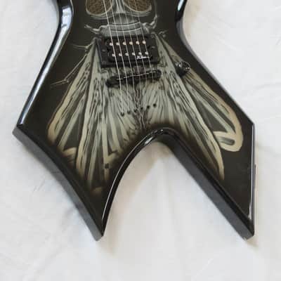 2004 B.C. Rich Body Art Collection The Fly Warlock Limited Edition Electric Guitar - "The Fly" image 1