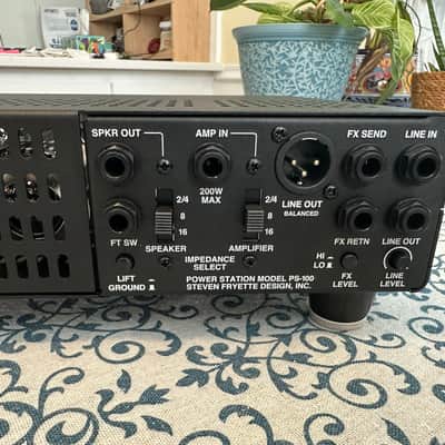 Fryette PS-100 Power Station Dual-Mode Reactance Amplifier 2021 - Present - Silver image 4