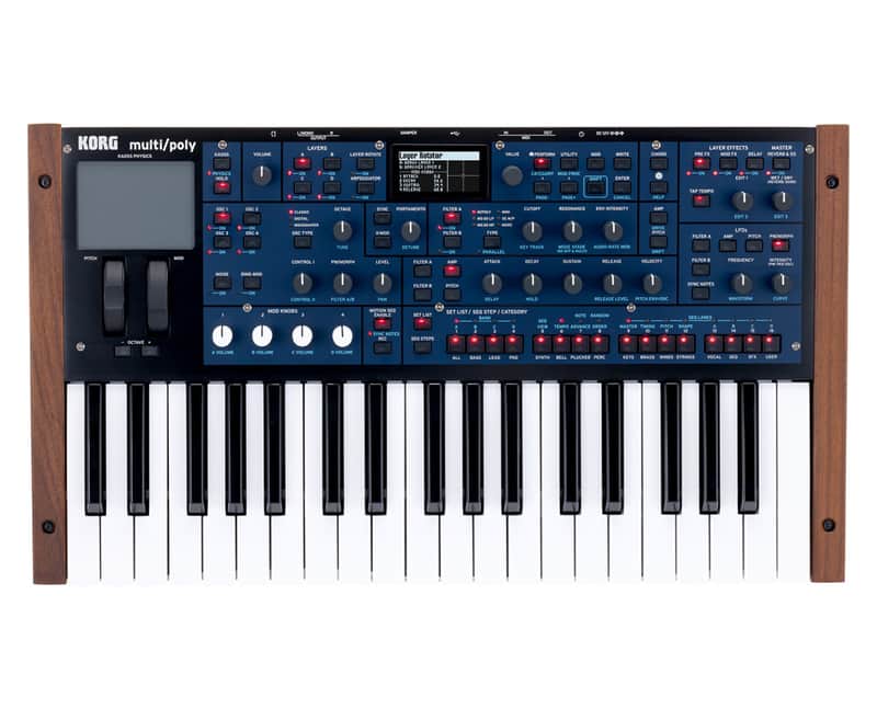 Korg Multi/Poly 37-Key Virtual Analog Synthesizer image 1