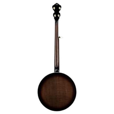 Ortega Falcon Series 5-String Flamed Maple Resonator Banjo w/ Bag image 4