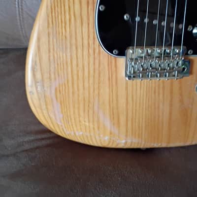 Fender Stratocaster 1979 Natural Finish American USA Vintage 70s Strat Guitar with Lindy Fralin pickups plus original Fender pickups image 5