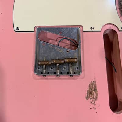 MJT Telecaster Body 2025 - Shell Pink Relic image 3