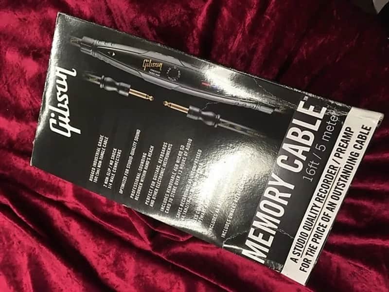 Gibson Memory Cable 16ft/5 meter studio recording cable image 1