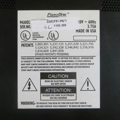 PianoDisc PDS228 CFX Symphony Pro With Remote & Sound Card image 6