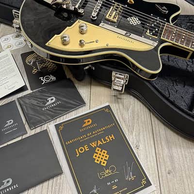 Duesenberg #DAC-JW-BK - Alliance Series Joe Walsh Black Electric Guitar with Case image 6